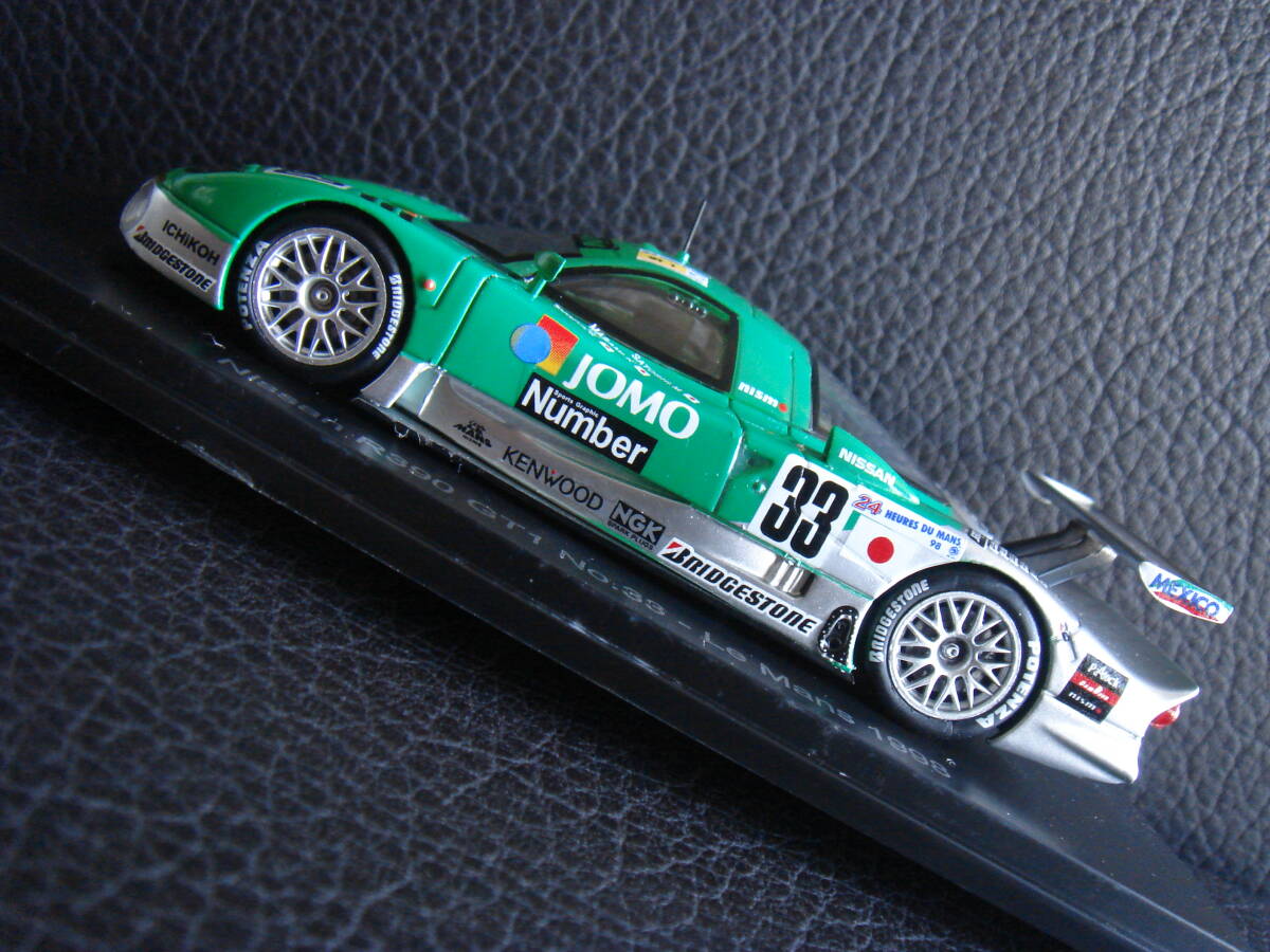 1/43 日産 R390 GT1 No.33 ルマン24時間 1998年 NISSAN 本山哲 黒澤琢弥 影山正美 JOMO Le Mans