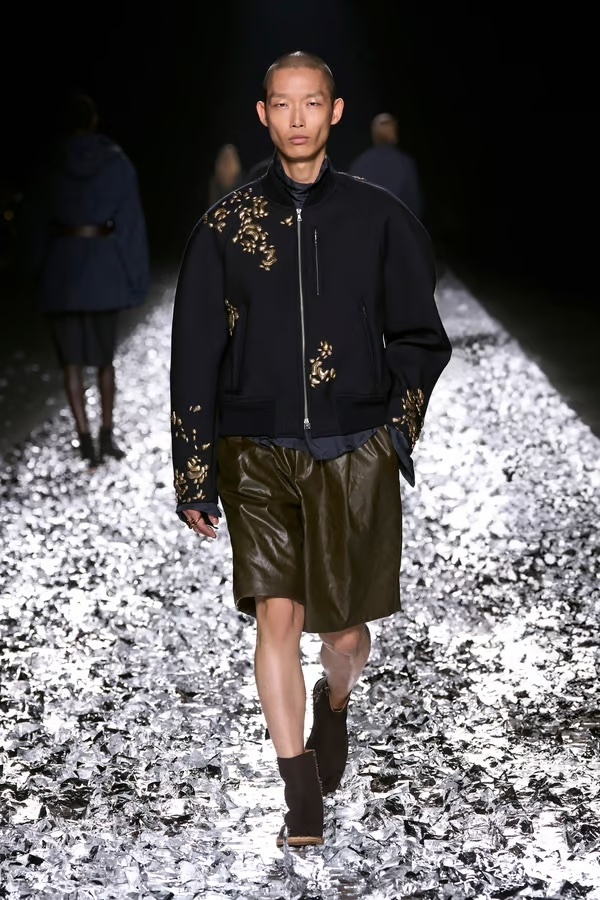 [S] DRIES VAN NOTEN 25ss Embellished Bomber Jacket　刺繍ボンバージャケット