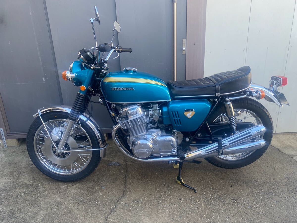 最終値下げ！超極上 CB750K0砂型! 状態最高!! エンジン絶好調!! CB750K0 砂型　レストア済　未使用品　超レア車両