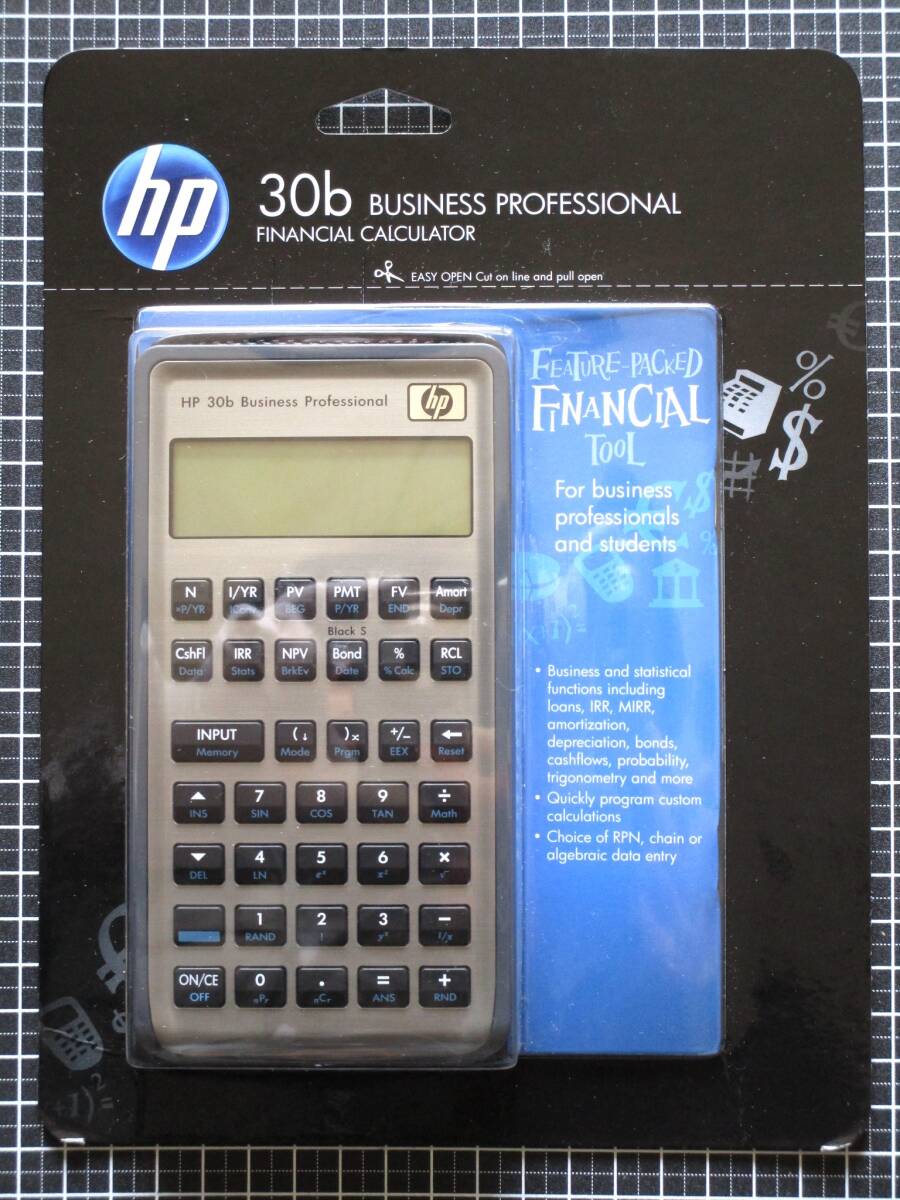 【未開封・未使用】HP 30b 金融電卓 Hewlett Packard ヒューレット・パッカード 