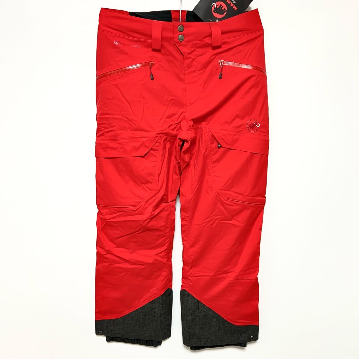 50short/L マムート 未使用 防水 希少 刺繍 ロゴ ストーニー パンツ MAMMUT Stoney HS Pants Men スキー スノー ボード ズボン スノボー 雪