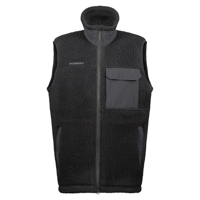 L/XL マムート 未使用 ミラクル ミッドレイヤー ボア フリース ベスト MAMMUT Miracle ML Vest AF 刺繍 ロゴ フリースベスト インナー 黒