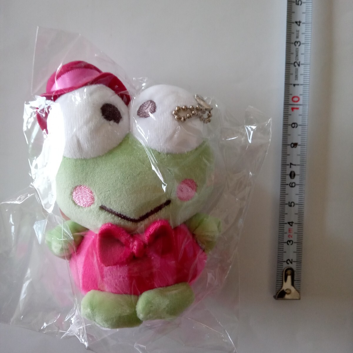 送料込み価格！未開封けろけろけろっぴのボールチェーンマスコット　サンリオ ぬいぐるみ