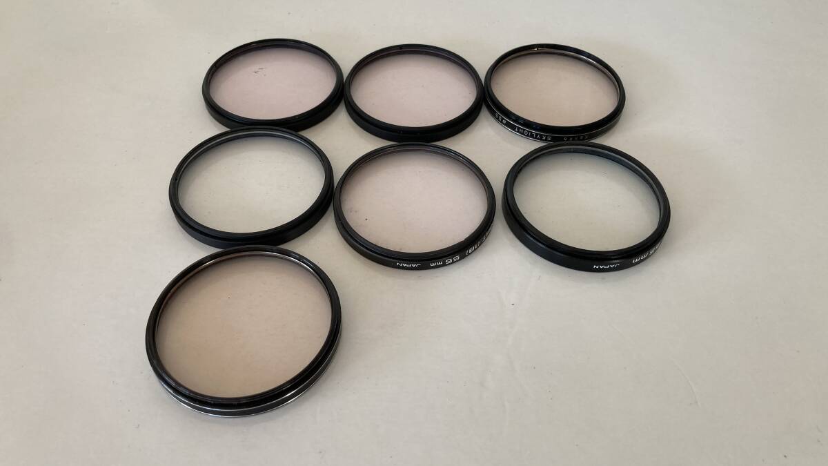 10917) フィルター まとめ 55mm Kenko など