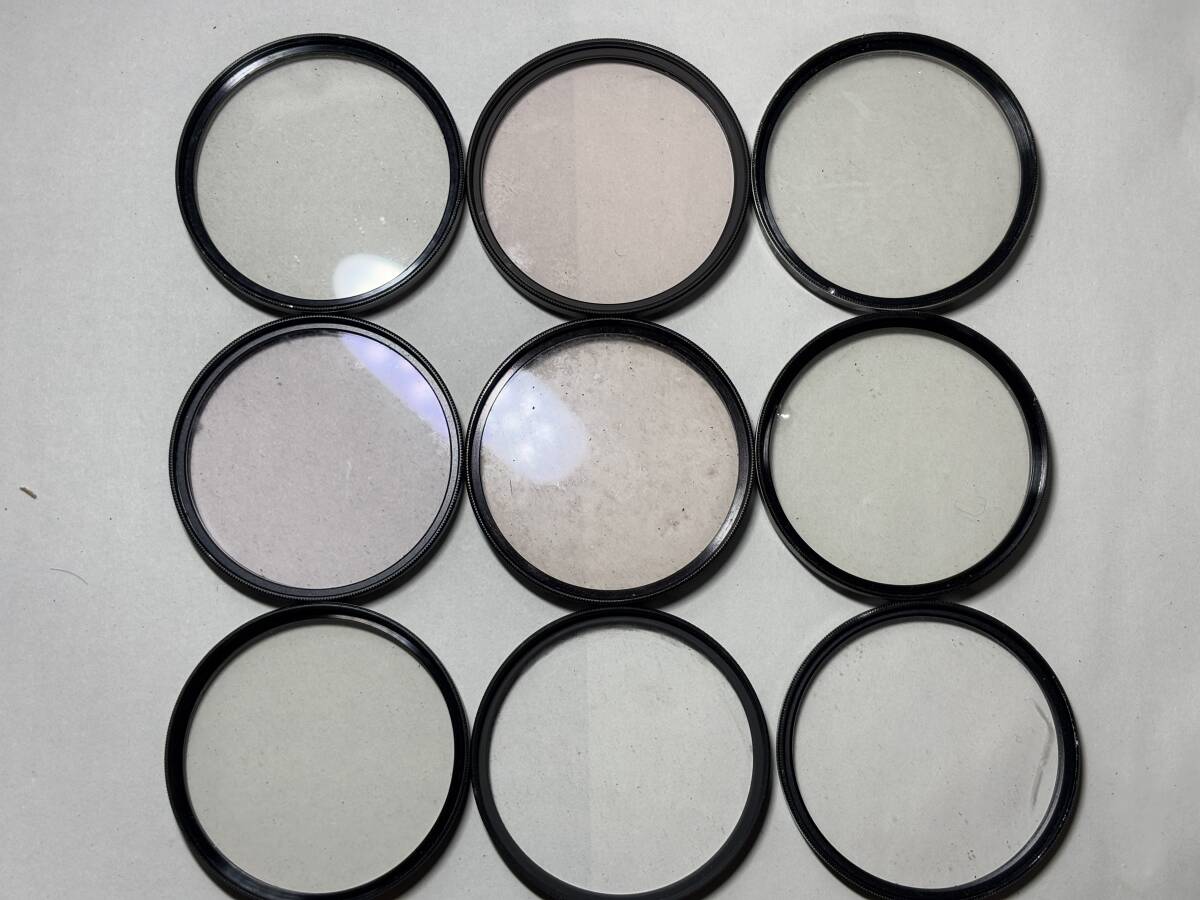 9621) filter フィルター 大量 まとめ 55mm KENKO MARUMI OLYMPUS など