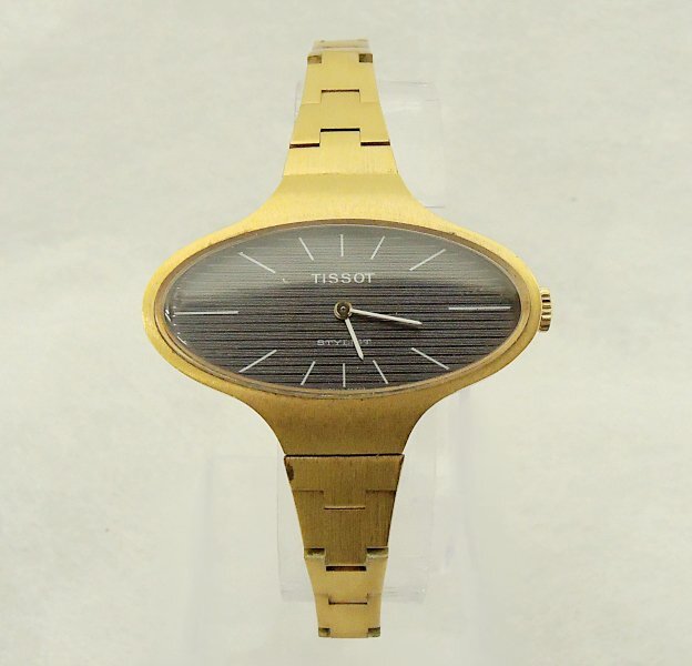 TISSO STYLIST manual winding watch 37mm ティソ スタイリスト 手巻き時計 ビンテージ 中古品 箱