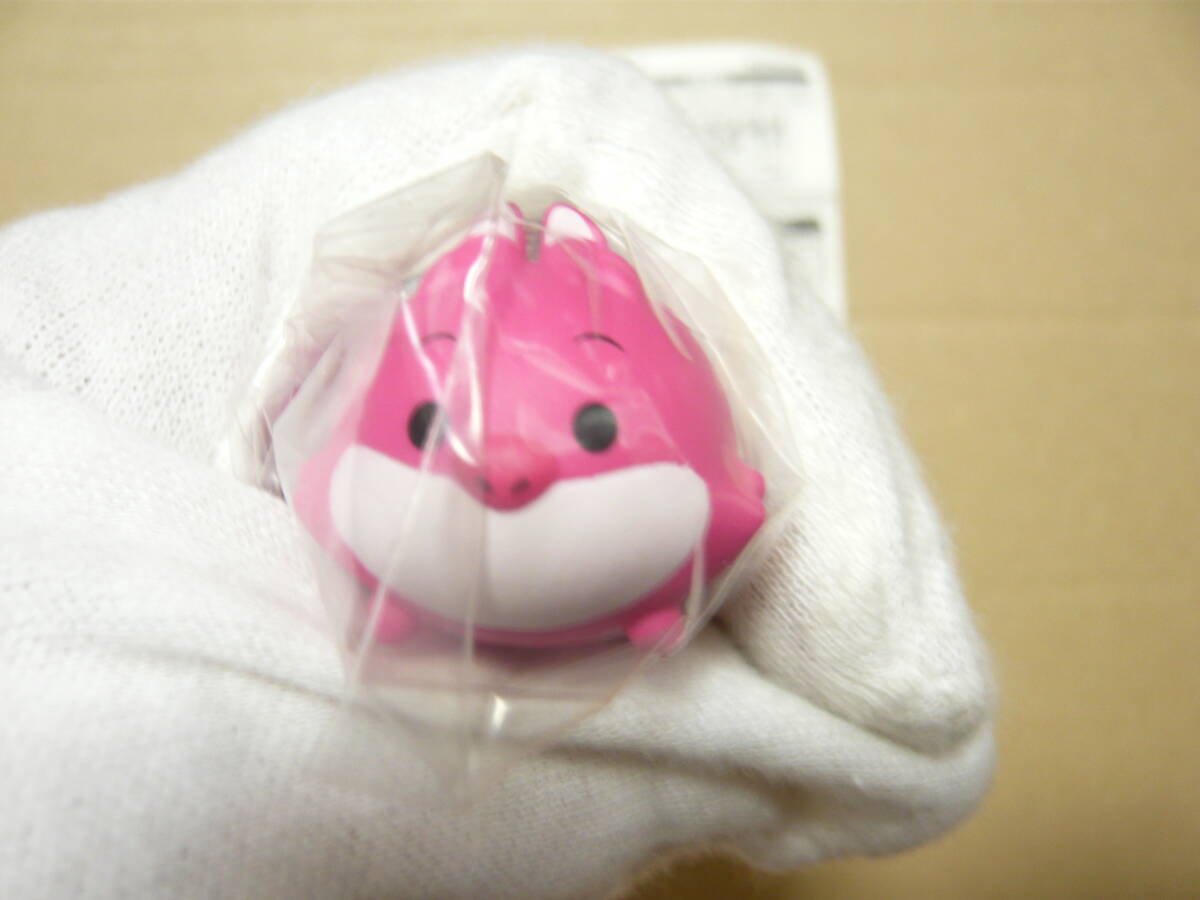 未使用 未登録 ディズニー ツムツム (Disney TSUM TSUM) ストラップキーホルダー　アーケード版 〝チェシャ猫「ふしぎの国のアリス」〟