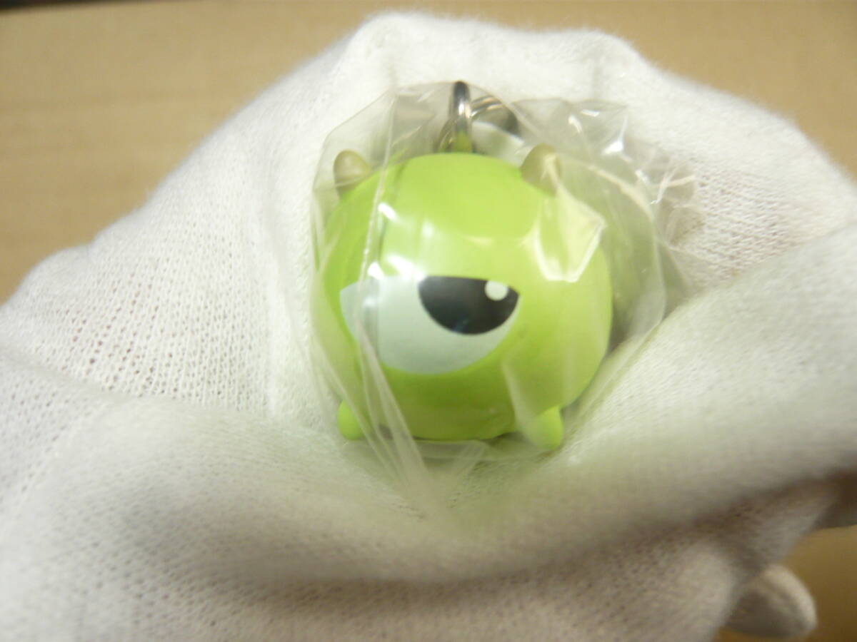 未使用 未登録 ディズニー ツムツム (Disney TSUM TSUM) ストラップキーホルダー　アーケード版 〝マイク流し眼「モンスターズ・インク」〟