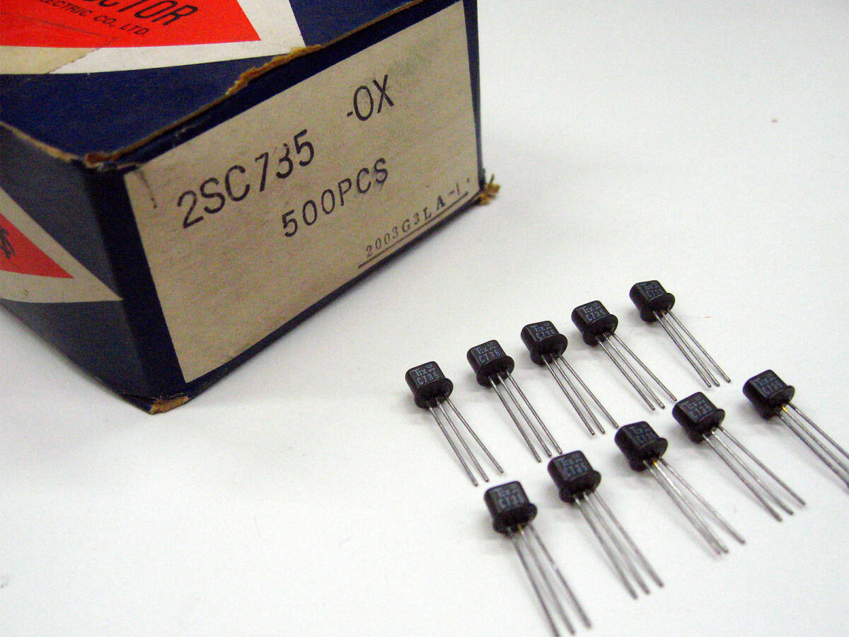 ★☆（管TR028） 東芝 2SC735-O 10個セット / NOS Toshiba 2SC735-O 10pcs☆★