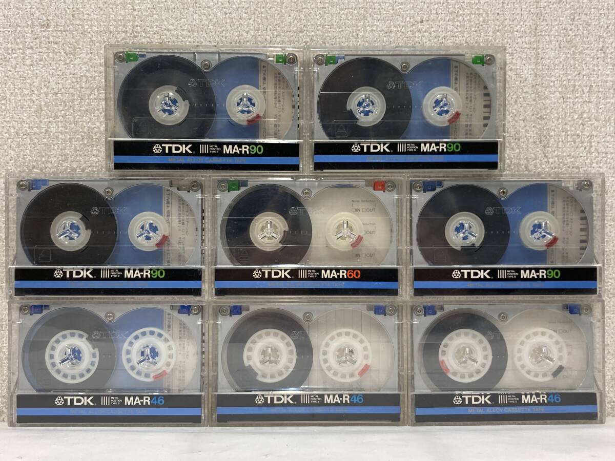 ●○シ806 TDK カセットテープ METAL POSITION メタル MA-R90 他 8本セット○●