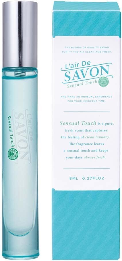 L'air De SAVON レールデュサボン オードトワレ センシュアルタッチ 8ml 香水 トライアル 持ち運び アトマイザー