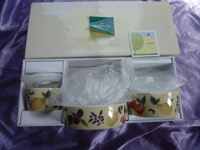 ★新品☆激安☆HALLMARK☆ホールマーク★小鉢セット★真空保存鉢★