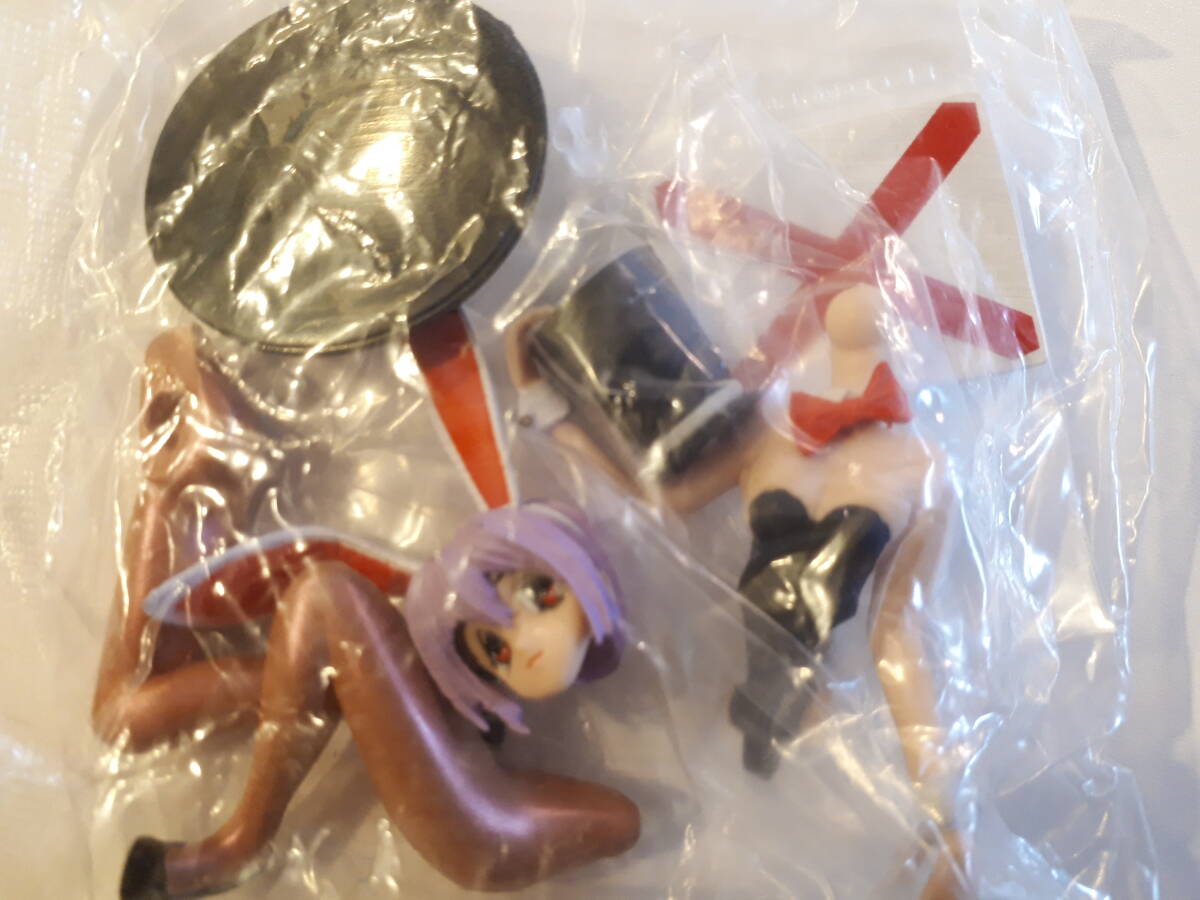 送料140円 Yujinユージン SR リリス secret黒バニー ヴァンパイアセイヴァー編ベストコレクション CAPCOMセイバーBESTカプセルフィギュア 4