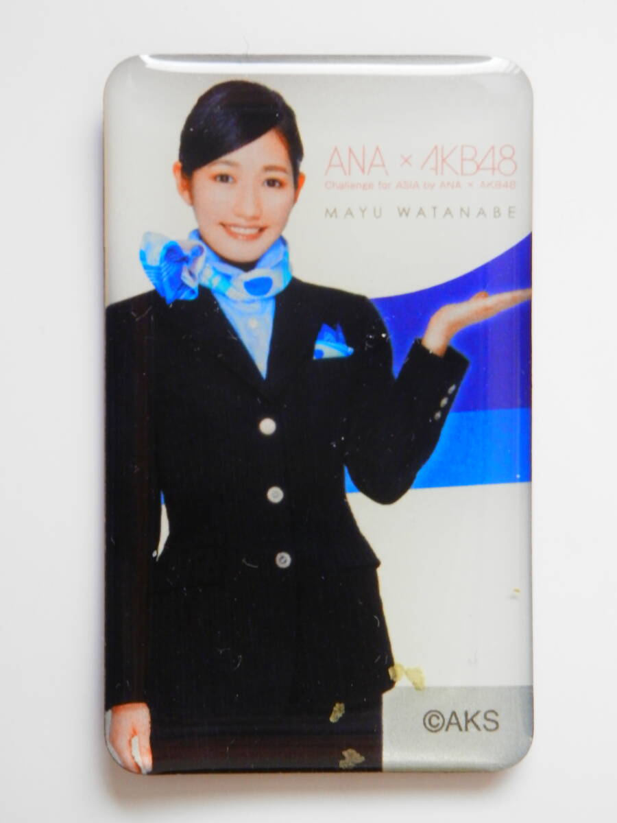 ANA×AKB48　オリジナルマグネット　渡辺麻友