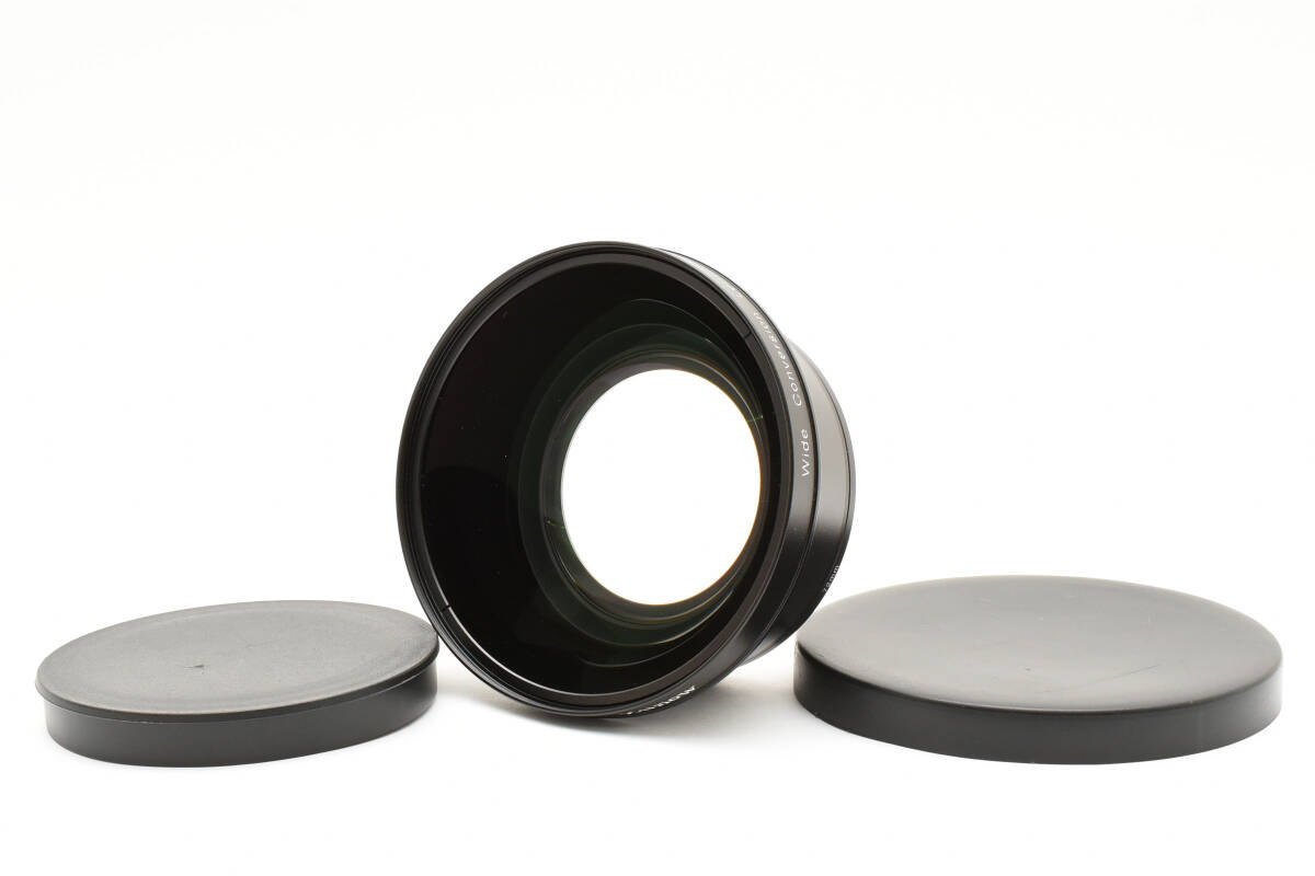 ★衝撃の極上美品★ ZUNOW WHV-077 ワイドコンバージョンレンズ 72mm ★超希少！　　　48-68-5#0201#04 #6945