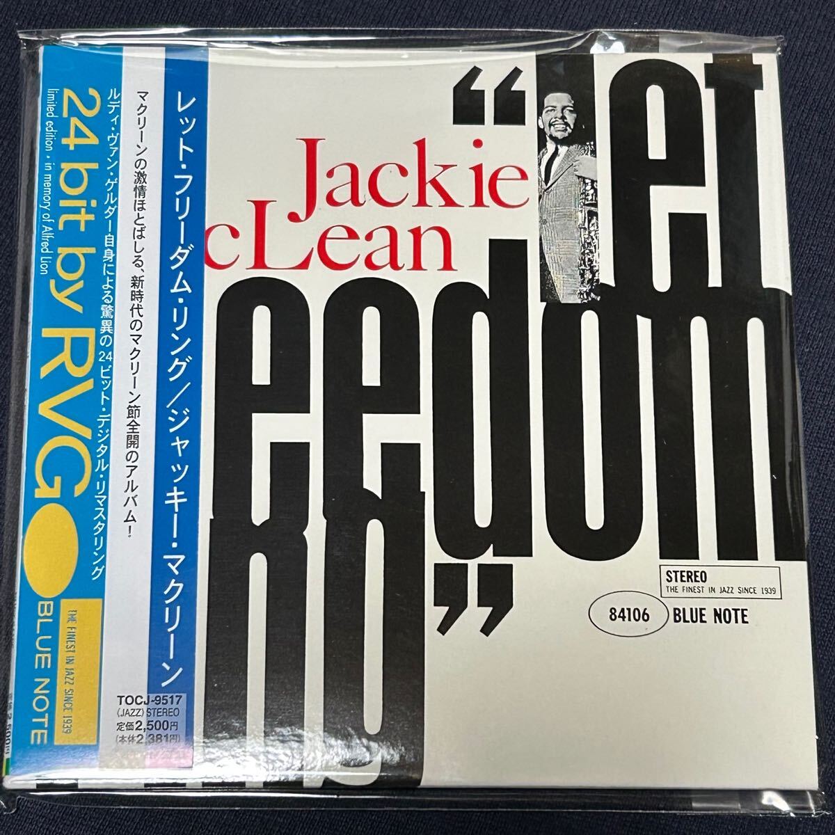 レア盤！ブルーノート紙ジャケ★ジャッキー・マクリーンJACKIE McLEAN「レット・フリーダム・リング」