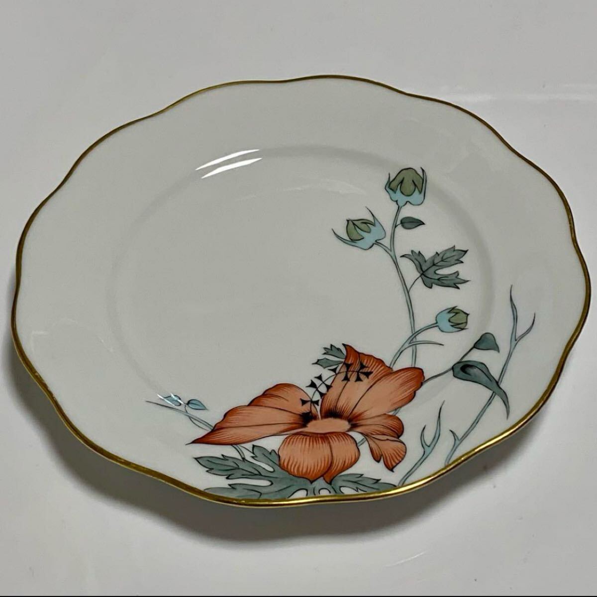 【HEREND】FLOI-6 20517 ヘレンド バード プレート 皿 高級食器 洋食器