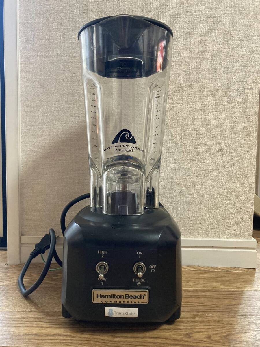 【送料込み】ハミルトンビーチ ブレンダー 【動作確認済み】RIO Hamilton Beach ミキサー　高級　業務用　プロ 