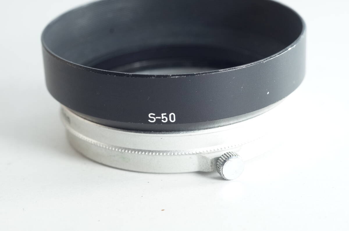 PH6群『並品』Canon S-50 FL 50mm F1.8 EX 50mm F1.8 (L) 50mm F1.4 キヤノン キャノン メタルフード