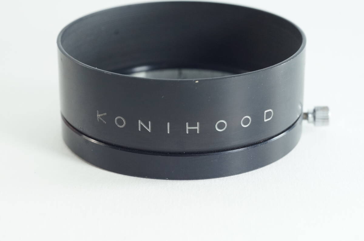 PH6群『並品』 KONIHOOD 51mm フィルター径49mm カブセ式 標準用メタルフード