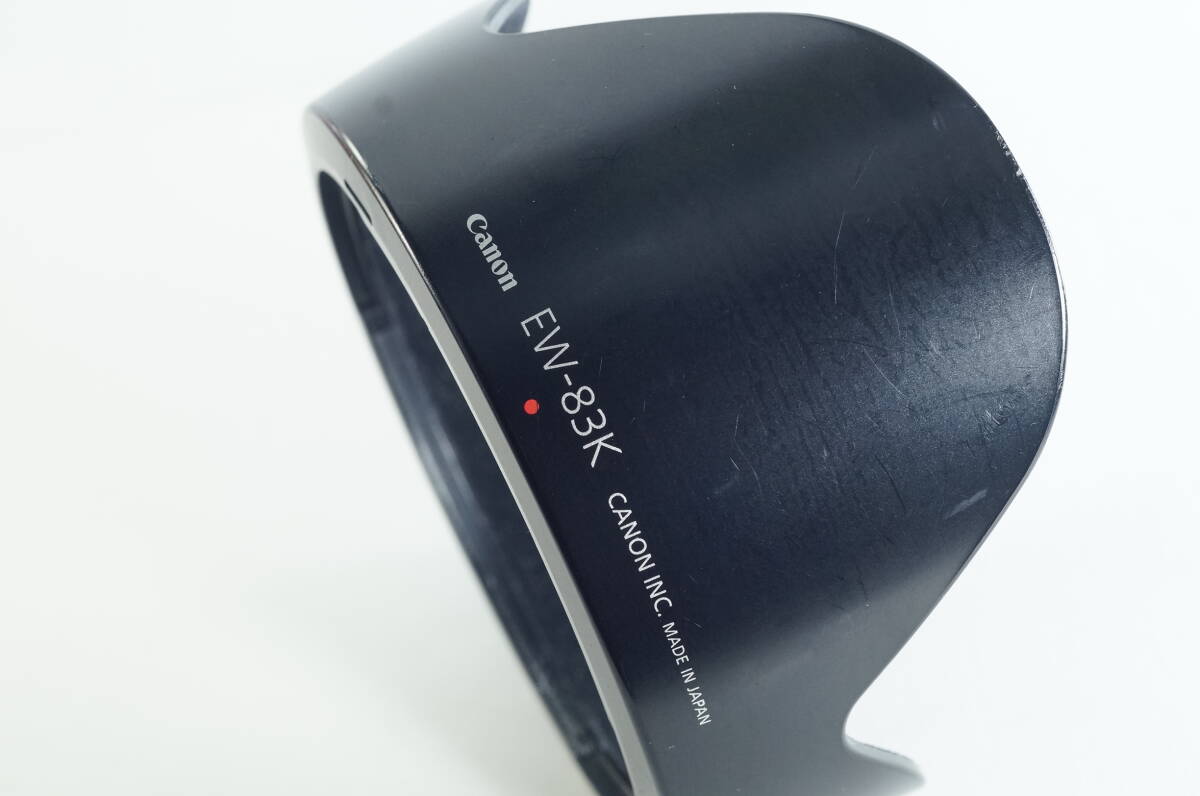 PH3群『並品』 CANON EW-83K EF24mm F1.4L II USM用 キヤノン レンズフード Lens Hood キャノン