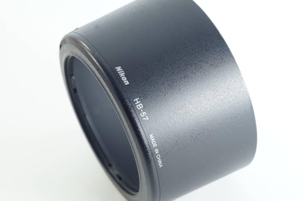 影BG『キレイ』NIKON HB-57 AF-S DX NIKKOR 55-300mm F4.5-5.6G ED VR ニコン レンズフード HB-57