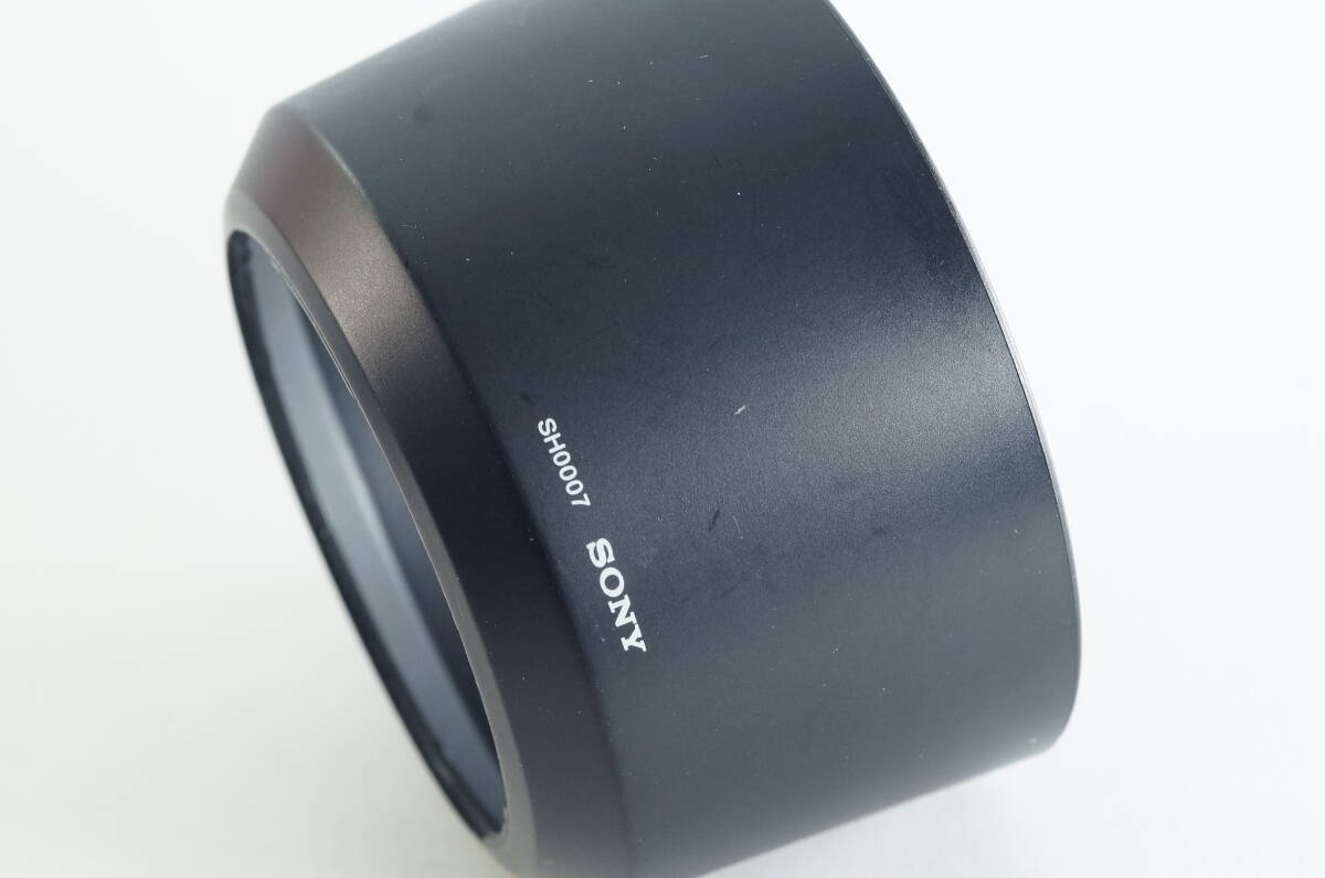影BG『並品』SONY SH0007 100mm F2.8 MACRO （SAL100M28）用 75-300mm F4.5-5.6 ソニー レンズフード