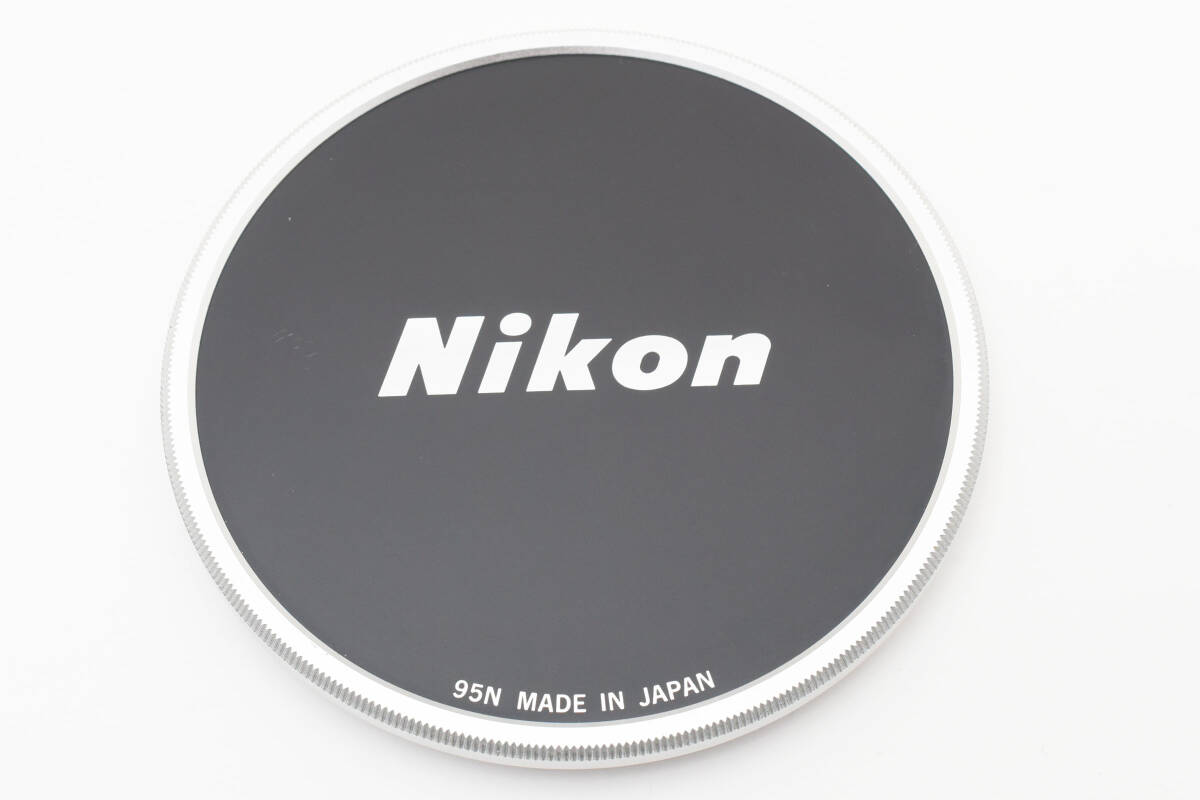 ★希少品★ Nikon ニコン カブセ式 メタルレンズキャップ 95N slip-on front lens cap #2292