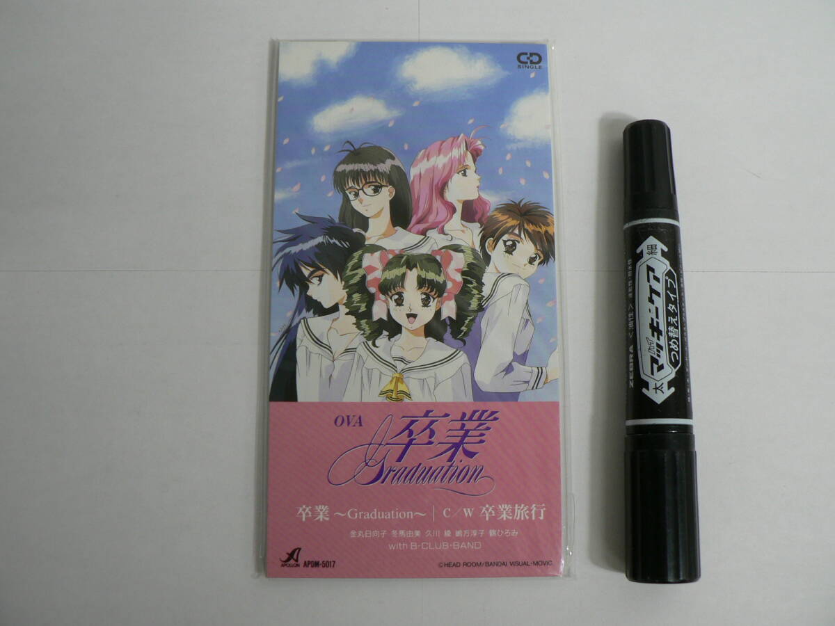 動作未確認 8センチCD『OVA 卒業 ～Graduation～』 APOLLON アポロン / 金丸日向子 冬馬由美 久川綾 嶋方淳子 鶴ひろみ