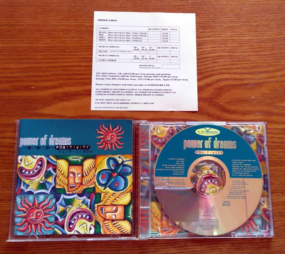 《新品同様 オーダーシート付き クリアトレイ仕様》パワー・オブ・ドリームズ ポジティビティ Power Of Dreams Positivity
