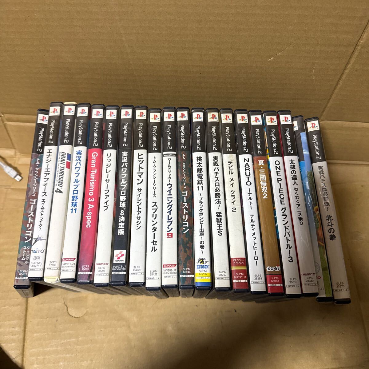 あ-8176）Play Station2 動作未確認 20本 まとめて　ゲームソフト 中古現状品