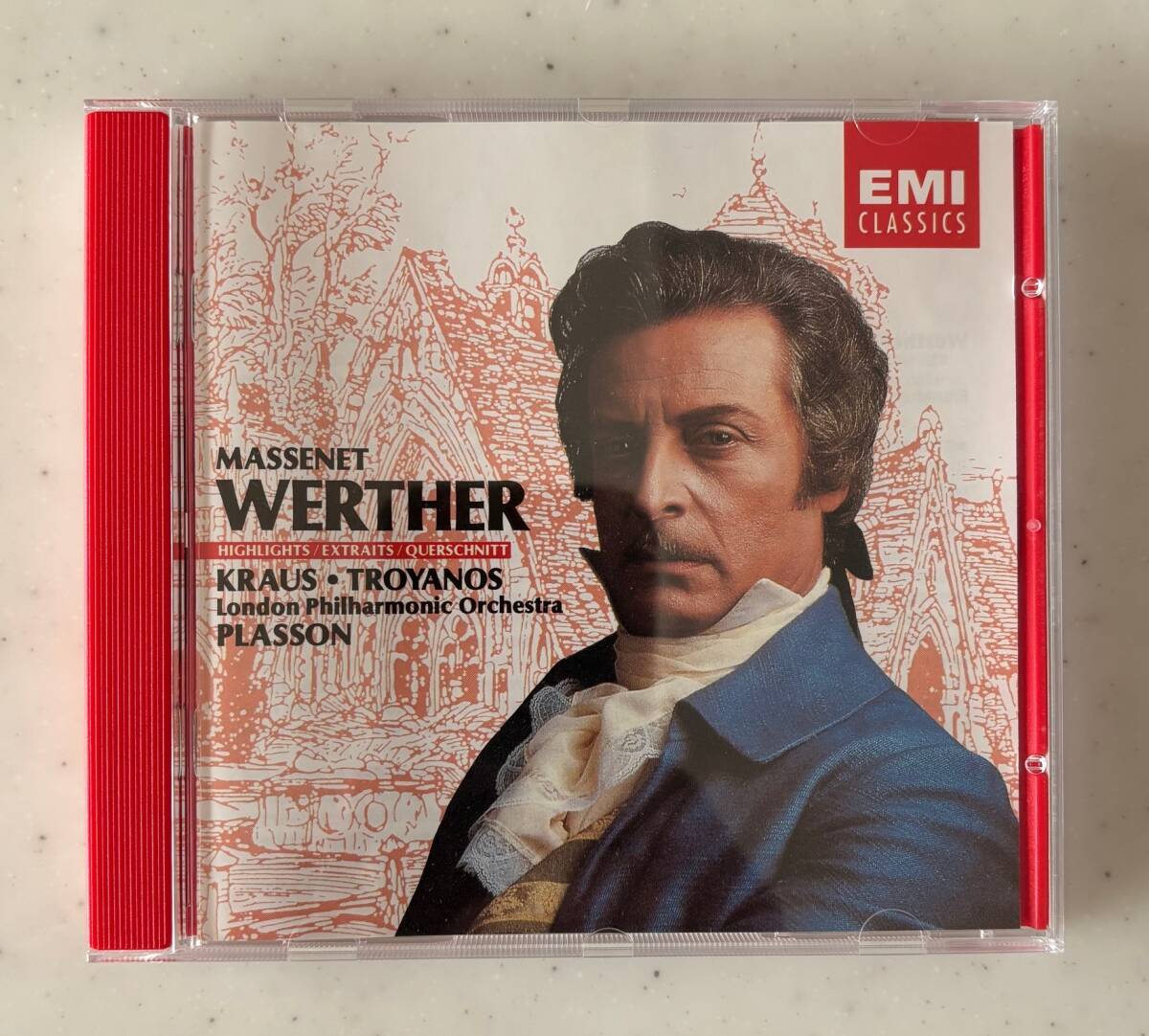輸入盤CD マスネ 歌劇ウェルテル（ハイライト） クラウス トロヤノス プラッソン Massenet Werther (Extraits), Kraus, Troyanos, Plasson