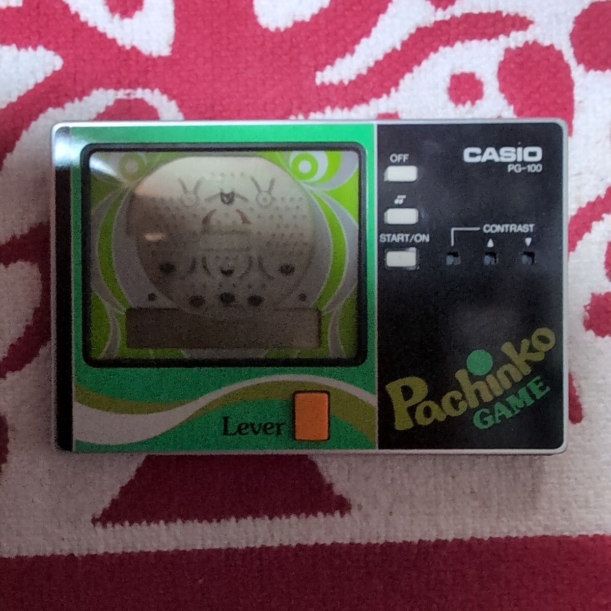 ジャンク LSIゲーム CASIO パチンコ PG-100 ゲームウォッチ LCD 携帯ゲーム カシオ Pachinko レトロ 部品取り