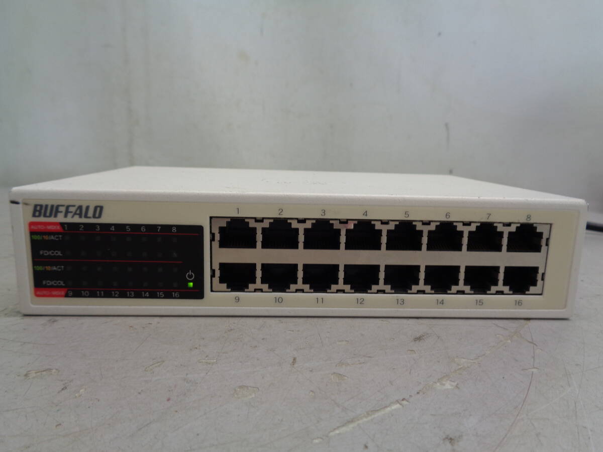 C2861 Buffalo Switching Hub 16ポート LSW2-TX-16NSRR / ①サイズ / ①J-3