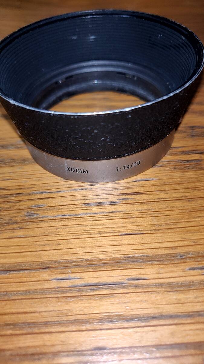 Leica XOOIM 1:1.4/50 Lens Hood ライカ ズミルックス用 レンズフード Leitz Summilux 50mm f1.4