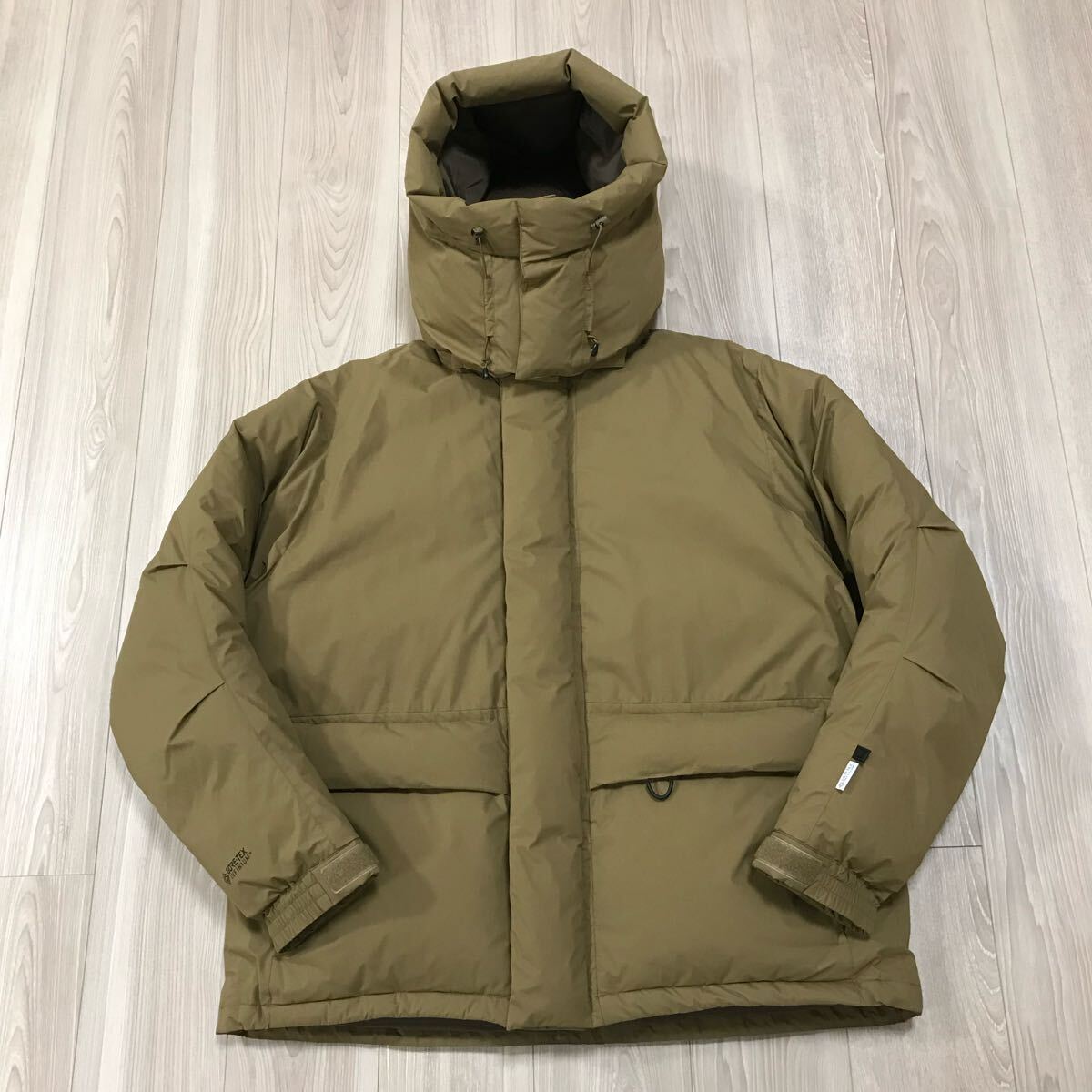 DAIWA PIER39 GORE-TEX INFINIUM EXPEDITION DOWN JACKET L ダイワ ピア39 ゴアテックス ダウン ジャケット ミリタリー パーカー フード