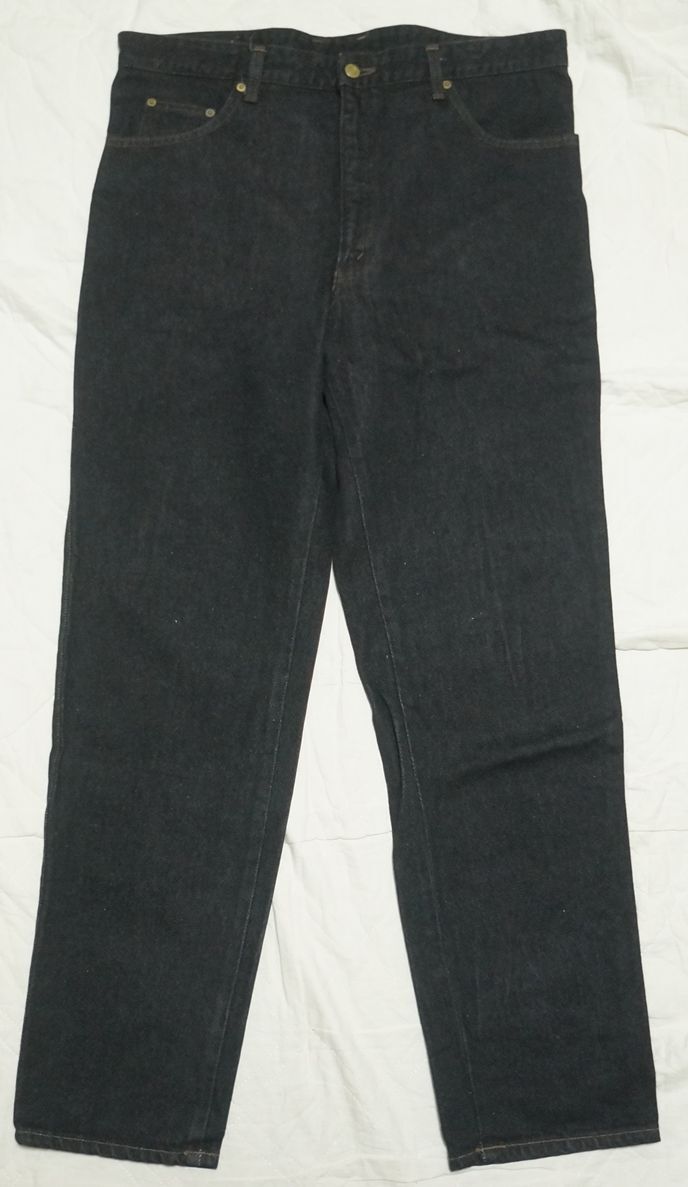 美品 日本製 BOBSON PRO W38 黒 PRO-600 ボブソンプロ LOT47021 ヘビーオンス　MADE IN JAPAN 国産品　厚手