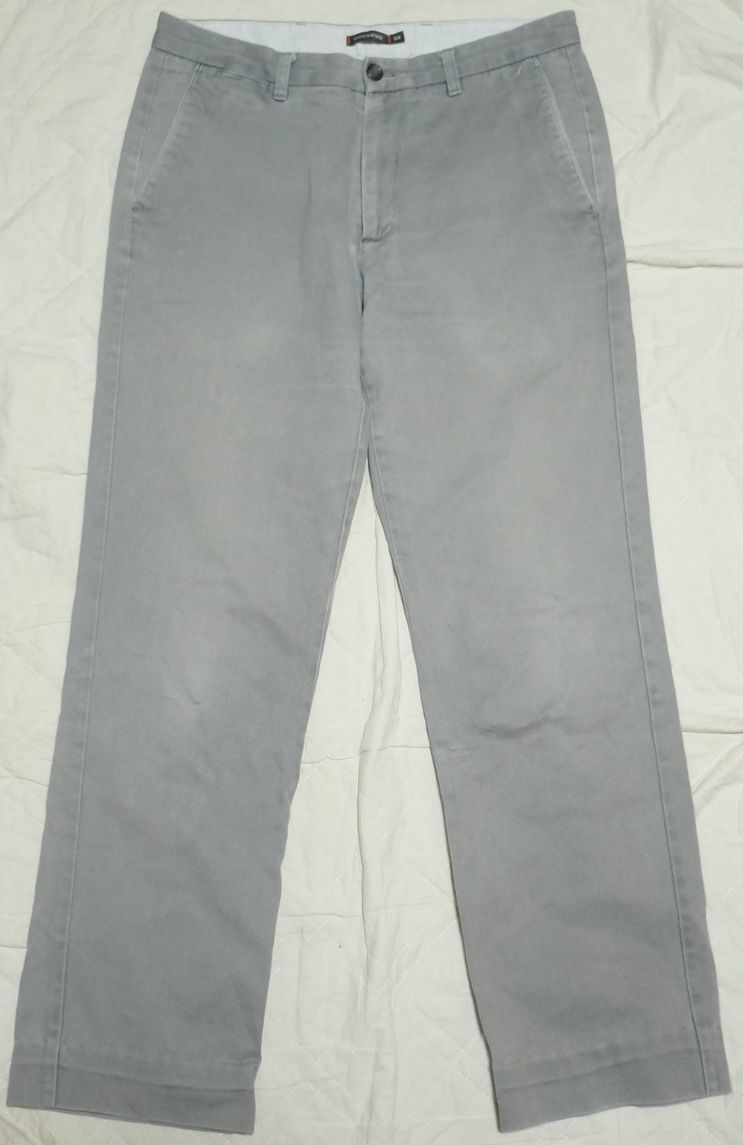 DOCKERS D1 綿パンツ　W34　グレー　ドッカーズ