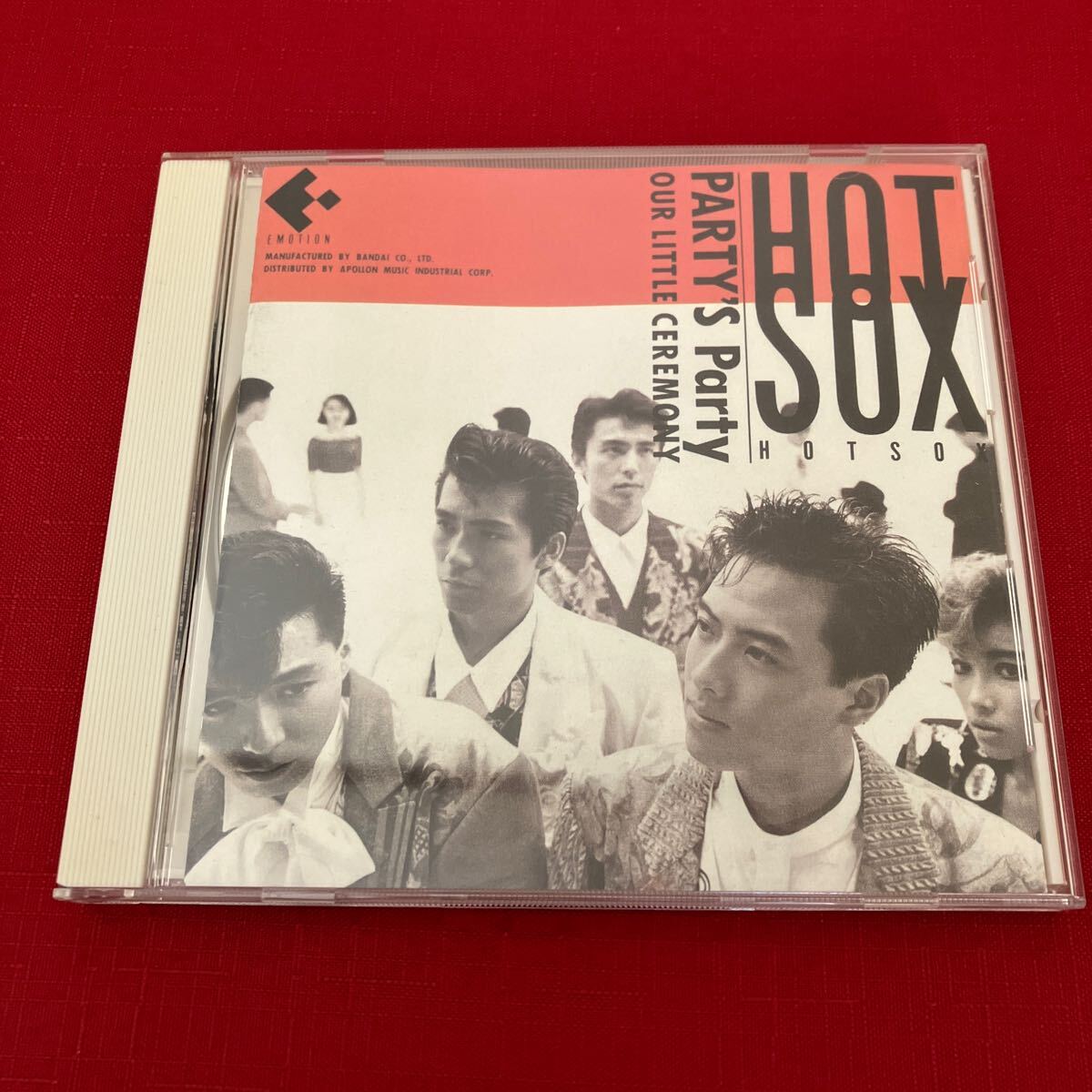 WY3【盤面良好】HOTSOX PARTY'S Party CD