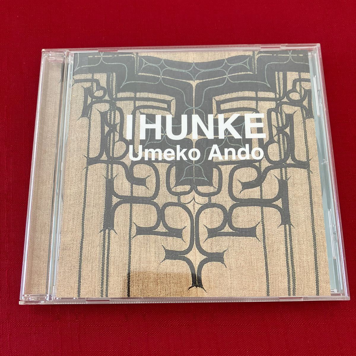WY6【盤面良好】安東ウメ子 IHUNKE Umeko Ando CD アルバム