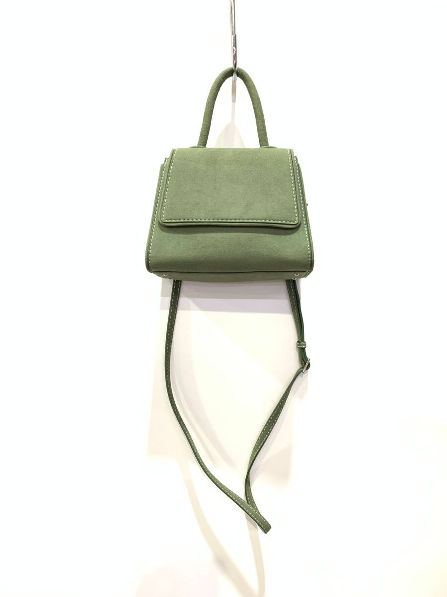 VASIC　ヴァジック　2WAYバッグ　ミニバッグ　ハンドバッグ　ショルダーバッグ　グリーン