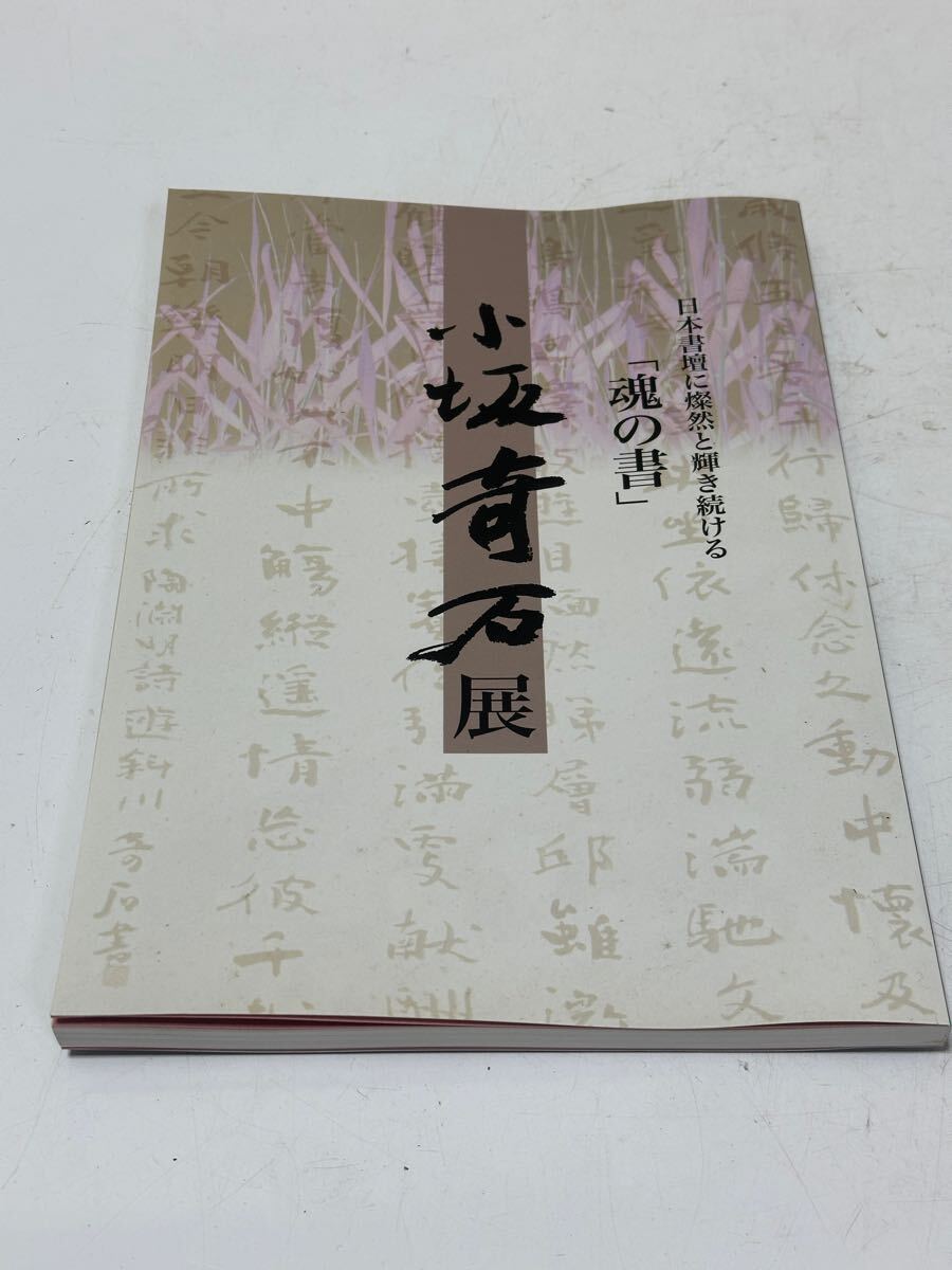 A728 小坂奇石展　魂の書　日本書壇に燦然と輝き続ける　図録　書画