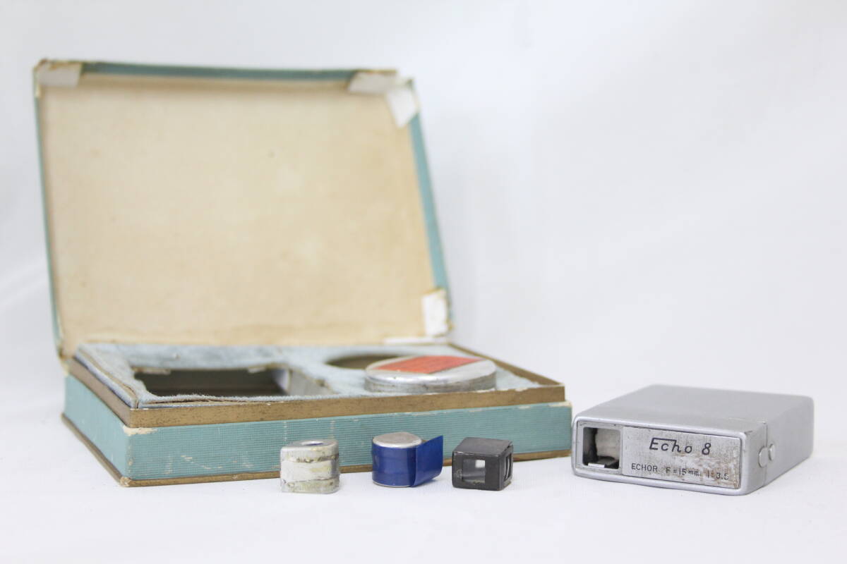 【訳あり品】 【希少】 Echo8 ライターカメラ Echor 15mm F3.5 カメラ M3070