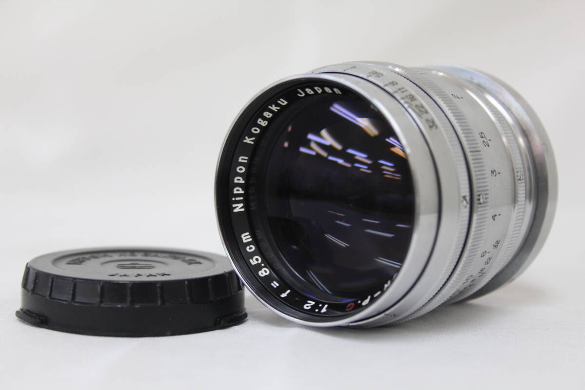 【返品保証】 ニコン Nikon Nikkor P C 8.5cm F2 Sマウントレンズ M3089
