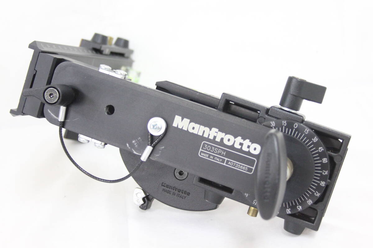 【返品保証】 Manfrotto 303SPH マルチロウ パン雲台 M3231