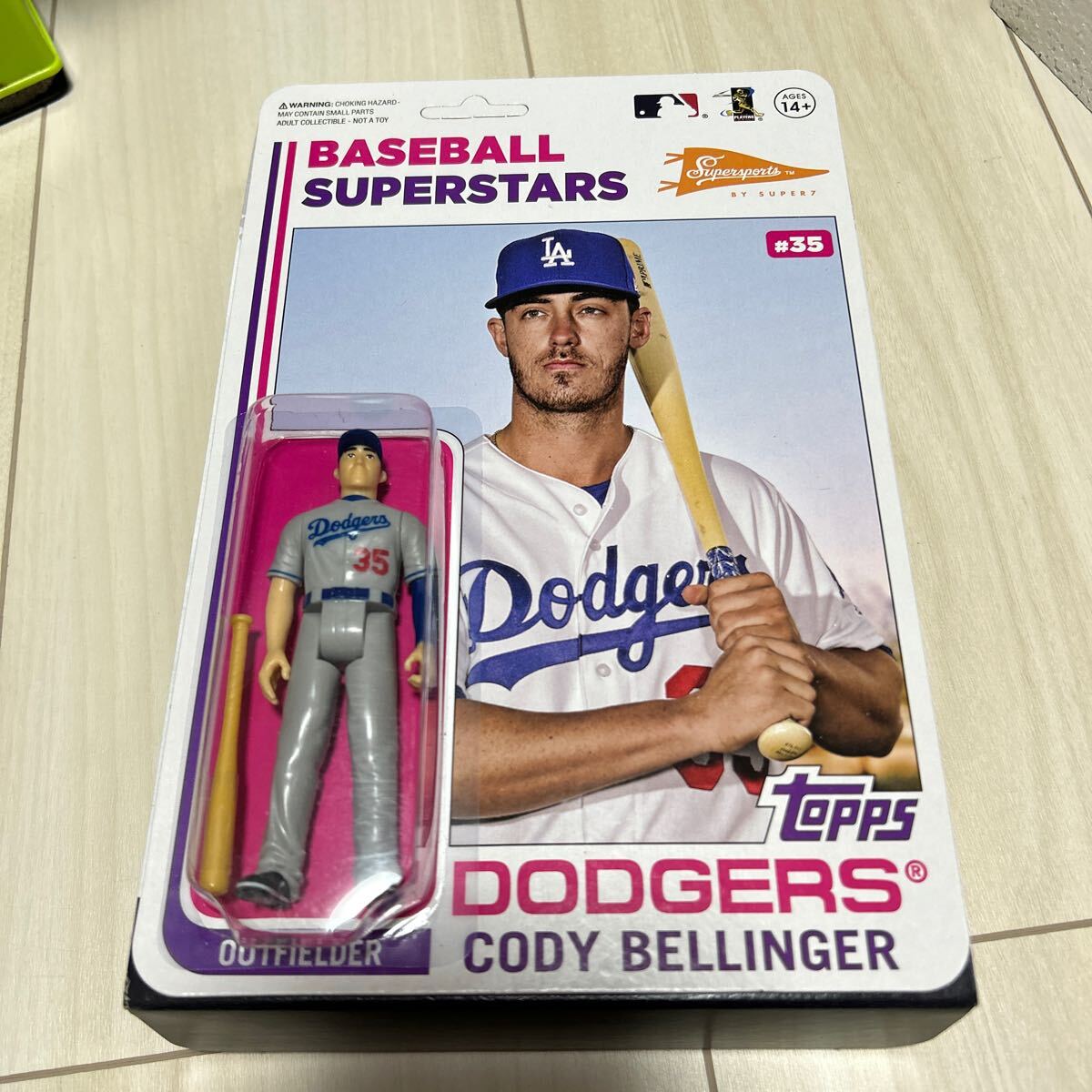 2020 Topps Big League Super7 Figures Cody Bellinger