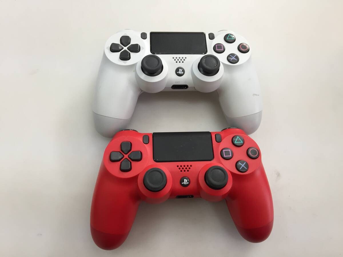 SONYソニー プレステ4 PS4 ワイヤレスコントローラー 2個 　動作未確認　ジャンク6051