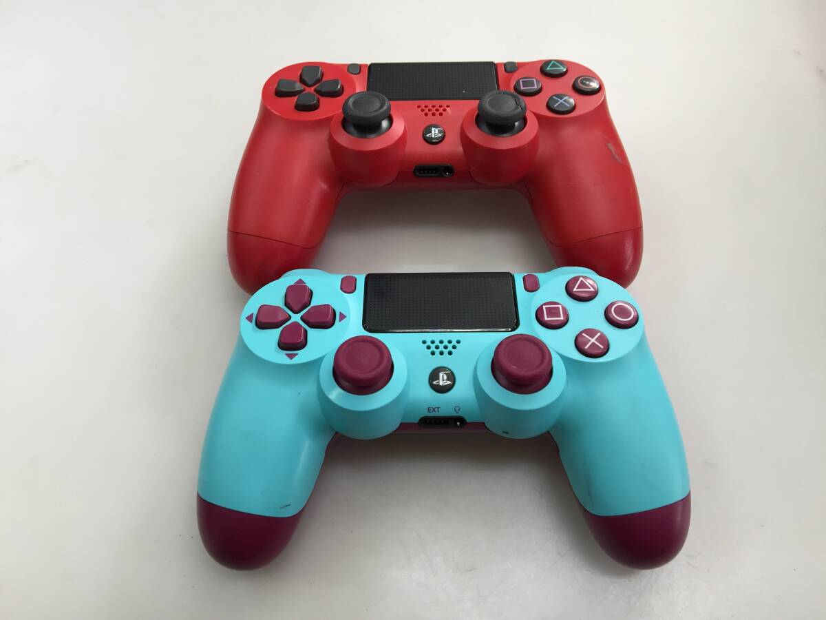 SONYソニー プレステ4 PS4 ワイヤレスコントローラー 2個 動作未確認　ジャンク6053