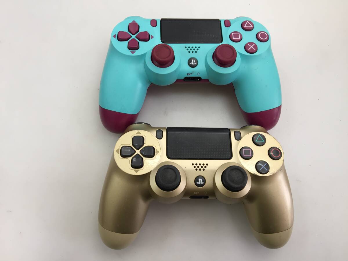 SONYソニー プレステ4 PS4 ワイヤレスコントローラー 2個 　ジャンク6129