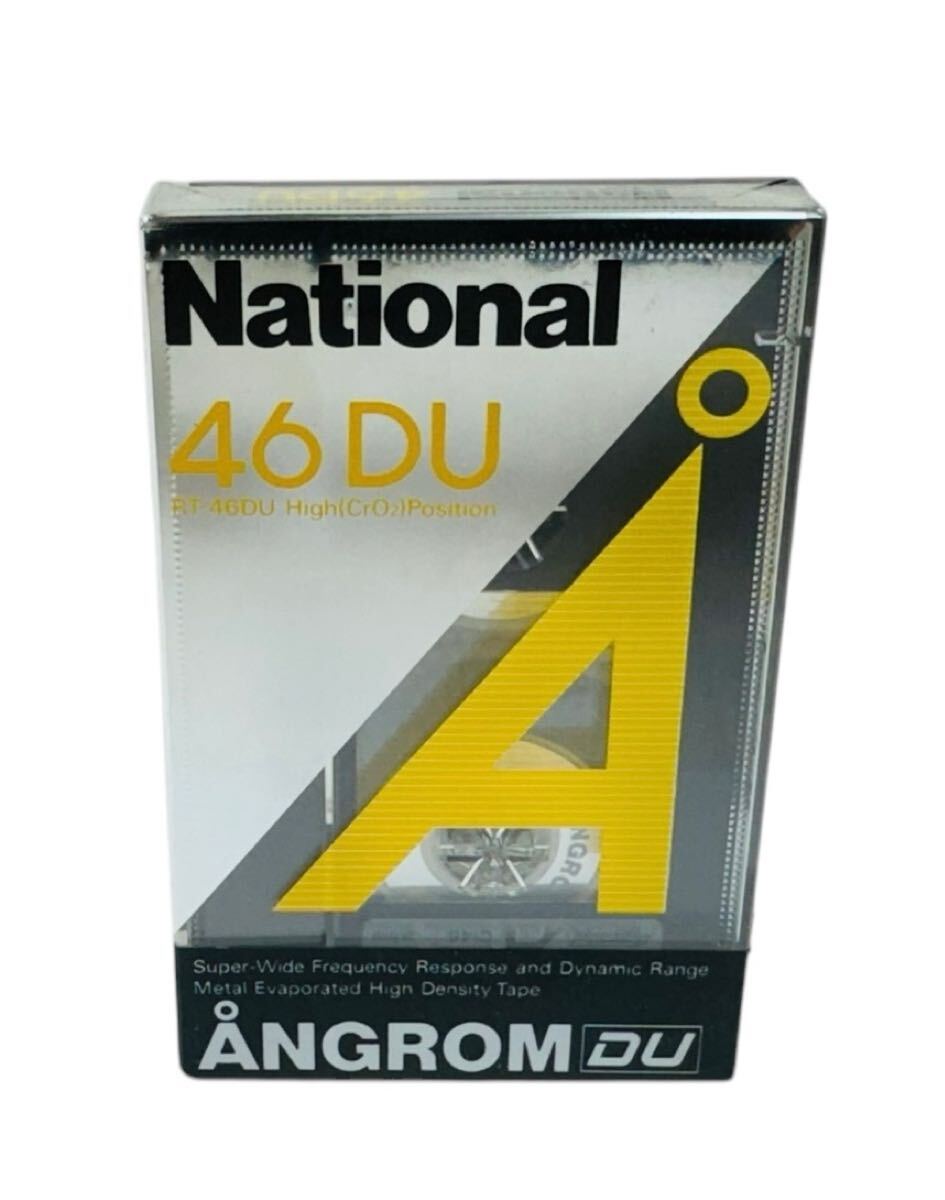 National ナショナル ANGROM Aオングローム DU ハイポジション カセットテープ 46分 RT-46DU